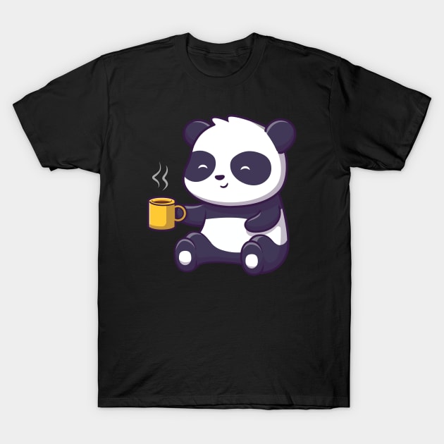 Cute panda t shirt clearance